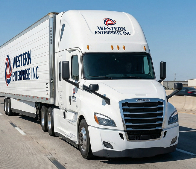 Truck representing transportation and freight services