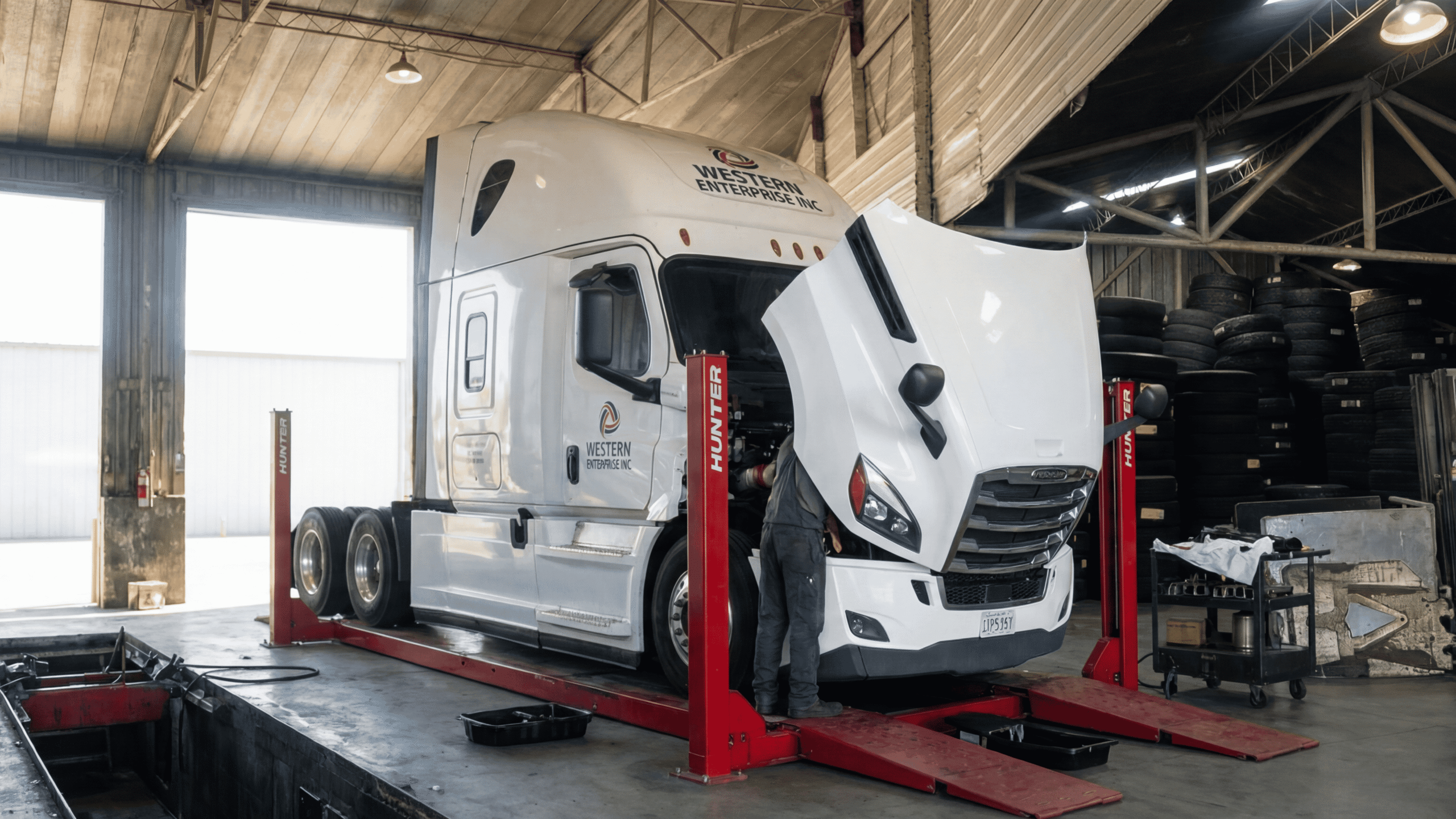 Semi trucks lineup